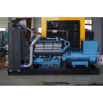 400kw東風研究所柴油發電機組-東風研究所12缸柴油機SY266TAD45柴油發電機組,缸徑/行程：135/155mm,柴油發電機組水冷發動機功率455KW,柴油發電機組配套馬拉松斯坦福發電機。廠價直銷歡迎選購：13773399855。
